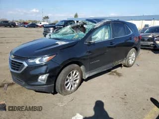 ✅ 2021 Chevrolet Equinox LT • VIN: 3GNAXKEV6ML345596 • Лот: 82462105. Опубликован ранее на Copart с пробегом 56 054 миль. Бесплатный доступ к архиву аукционных продаж из США и подробный отчёт об истории автомобиля на DreamBid. Изображение 1.
