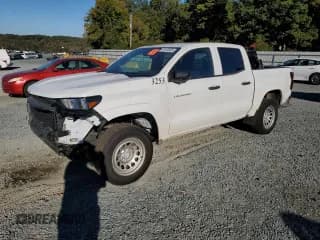 ✅ 2024 Chevrolet Colorado 2WD Work Truck • VIN: 1GCGSBEC0R1245704 • Лот: 86152805. Опубликован ранее на Copart с пробегом 6 863 миль. Бесплатный доступ к архиву аукционных продаж из США и подробный отчёт об истории автомобиля на DreamBid. Изображение 1.