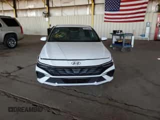 2024 Hyundai Elantra SEL with VIN KMHLM4DG4RU685556, listed as a Copart auction lot 68672445 with 20,107 mi miles and Salvage title. Bid and sale history available at DreamBid. Image 5.