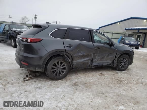 ✅ 2020 Mazda CX-9 Sport • VIN: JM3TCBBY4L0407009 • Lot: 41737215. Listed on Copart with 48,219 mi. Free auction sales archive from the USA and detailed vehicle history report at DreamBid. Image 3.
