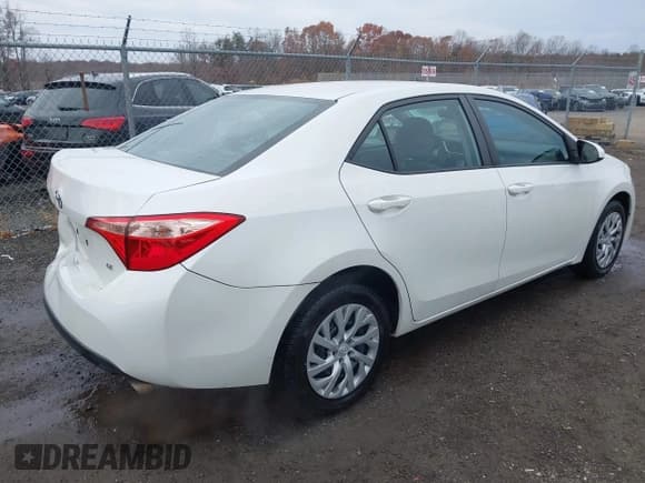 ✅ 2017 Toyota Corolla L • VIN: 5YFBURHE4HP591128 • Lot: 43755032. Listed on IAAI with 63,560 mi. Free auction sales archive from the USA and detailed vehicle history report at DreamBid. Image 4.