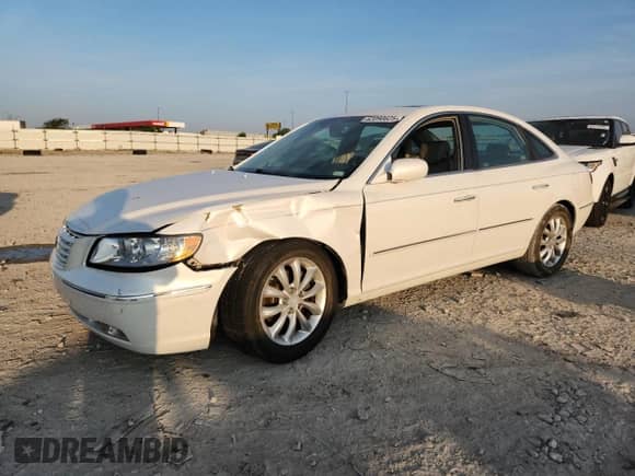 2007 Hyundai Azera SE с VIN KMHFC46F47A203140, выставлен на аукционе Copart как лот 62090625 с пробегом 65 407 миль миль и Списание • Salvage title. История ставок и продаж доступна на DreamBid. Изображение 1.