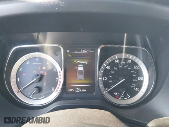 ✅ 2017 Nissan Titan Platinum Reserve • VIN: 1N6AA1E68HN534718 • Lot: 41943610. Listed on IAAI with 116,239 mi. Free auction sales archive from the USA and detailed vehicle history report at DreamBid. Image 7.