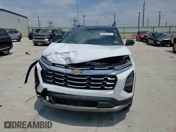 2025 Chevrolet Equinox FWD LT с VIN 3GNAXHEG9SL150173, выставлен на аукционе Copart как лот 58701795 с пробегом 6 934 миль миль и Списание • Salvage title. История ставок и продаж доступна на DreamBid. Изображение 14.