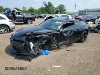 2016 Chevrolet Camaro 2SS z VIN 1G1FH1R7XG0120089, wystawiony jako Copart lot #64615395 z przebiegiem Nie podano mil oraz Szkoda całkowita • Salvage title. Historia ofert i sprzedaży dostępna na DreamBid. Obrazek 1.