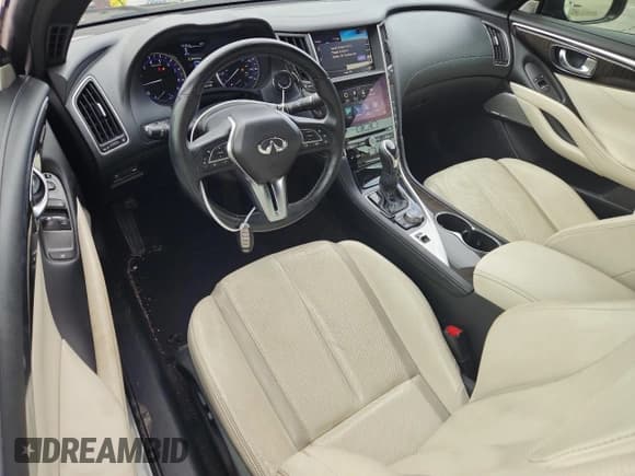 ✅ 2017 Infiniti Q60 Sport • VIN: JN1EV7EK7HM361923 • Lot: 63214145. Listed on Copart with 141,102 mi. Free auction sales archive from the USA and detailed vehicle history report at DreamBid. Image 8.