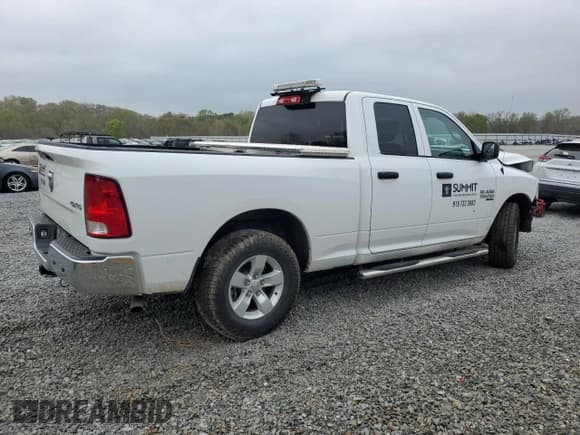 ✅ 2021 Ram 1500 Tradesman • VIN: 1C6RR7FG1MS507873 • Lot: 51257545. Listed on Copart with 66,995 mi. Free auction sales archive from the USA and detailed vehicle history report at DreamBid. Image 3.