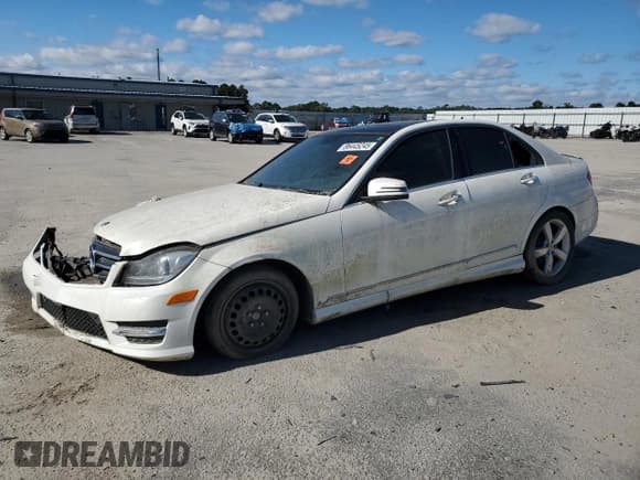 ✅ 2014 Mercedes-Benz C 250 Sport • VIN: WDDGF4HB2ER318110 • Lot: 86445245. Listed on Copart with Not provided. Free auction sales archive from the USA and detailed vehicle history report at DreamBid. Image 1.