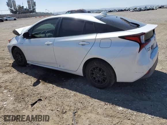 2021 Toyota Prius LE z VIN JTDL9MFU1M3027412, wystawiony jako Copart lot #84287195 z przebiegiem 71 395 mil mil oraz Szkoda całkowita • Salvage title. Historia ofert i sprzedaży dostępna na DreamBid. Obrazek 2.
