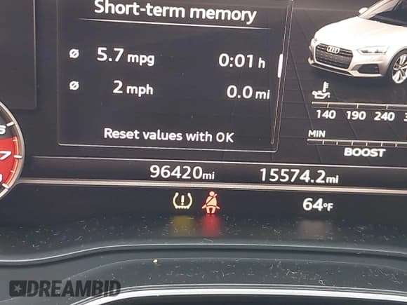 ✅ 2019 Audi RS 5 Sportback • VIN: WUABWCF59KA900598 • Lot: 41520850. Listed on IAAI with 96,420 mi. Free auction sales archive from the USA and detailed vehicle history report at DreamBid. Image 15.