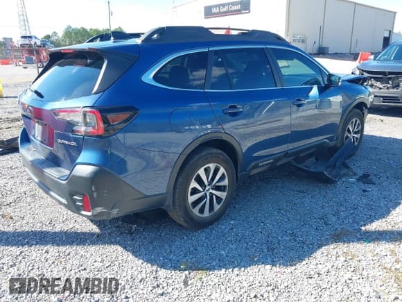 ✅ 2022 Subaru Outback Premium • VIN: 4S4BTADC3N3227615 • Lot: 43537181. Listed on IAAI with 80,227 mi. Free auction sales archive from the USA and detailed vehicle history report at DreamBid. Image 4.