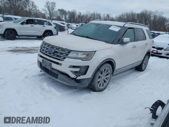 ✅ 2016 Ford Explorer Limited • VIN: 1FM5K8F89GGB66347 • Lot: 43866038. Wystawiony na IAAI z przebiegiem 196 870 mil. Bezpłatny archiwum sprzedaży aukcyjnych z USA i szczegółowy raport historii pojazdu na DreamBid. Zdjęcie 2.