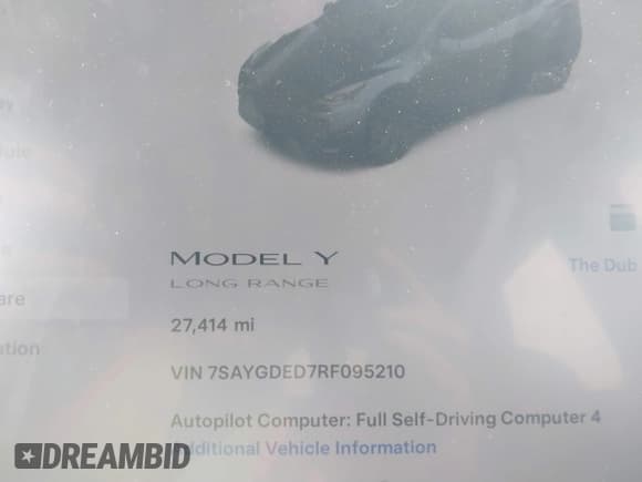 ✅ 2024 Tesla Model Y • VIN: 7SAYGDED7RF095210 • Lot: 41870186. Wystawiony na IAAI z przebiegiem 27 414 mil. Bezpłatny archiwum sprzedaży aukcyjnych z USA i szczegółowy raport historii pojazdu na DreamBid. Zdjęcie 16.