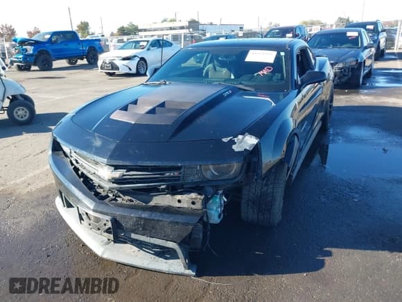 ✅ 2013 Chevrolet Camaro ZL1 • VIN: 2G1FL1EP8D9804807 • Lot: 43573777. Listed on IAAI with 110,457 mi. Free auction sales archive from the USA and detailed vehicle history report at DreamBid. Image 17.