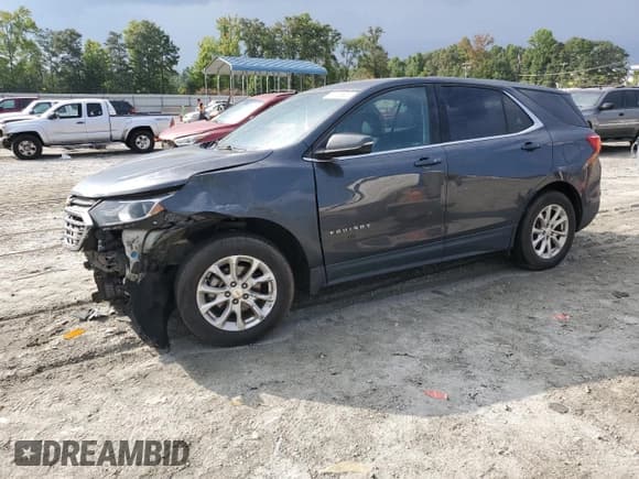 ✅ 2018 Chevrolet Equinox LT • VIN: 2GNAXJEV8J6191421 • Лот: 69358625. Опубликован ранее на Copart с пробегом 152 735 миль. Бесплатный доступ к архиву аукционных продаж из США и подробный отчёт об истории автомобиля на DreamBid. Изображение 1.