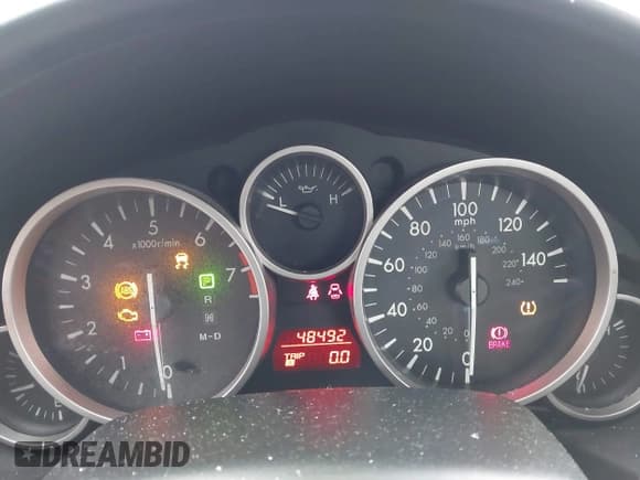 ✅ 2012 Mazda MX-5 Miata Grand Touring • VIN: JM1NC2PF8C0221952 • Lot: 43728974. Listed on IAAI with 48,492 mi. Free auction sales archive from the USA and detailed vehicle history report at DreamBid. Image 7.