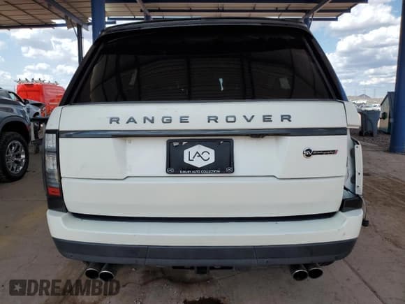 ✅ 2017 Land Rover Range Rover • VIN: SALGW2FEXHA371662 • Lot: 59715995. Listed on Copart with 55,365 mi. Free auction sales archive from the USA and detailed vehicle history report at DreamBid. Image 6.
