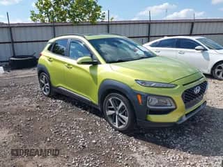 2019 Hyundai Kona Limited with VIN KM8K33A5XKU328450, listed as a IAAI auction lot 43350523 with 61,402 mi miles and . Bid and sale history available at DreamBid. Image 1.