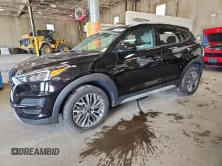 2021 Hyundai Tucson Limited with VIN KM8J3CAL6MU394085, listed as a Copart auction lot 63631365 with 44,906 mi miles and Salvage title. Bid and sale history available at DreamBid. Image 1.