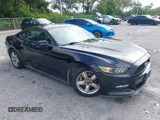 ✅ 2017 Ford Mustang V6 • VIN: 1FA6P8AM5H5305701 • Lot: 43093105. Listed on IAAI with 121,214 mi. Free auction sales archive from the USA and detailed vehicle history report at DreamBid. Image 1.