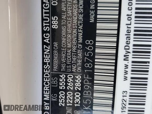 ✅ 2023 Mercedes-Benz E 450 • VIN: W1K1K5JB9PF187568 • Lot: 44214525. Listed on Copart with 3,897 mi. Free auction sales archive from the USA and detailed vehicle history report at DreamBid. Image 12.