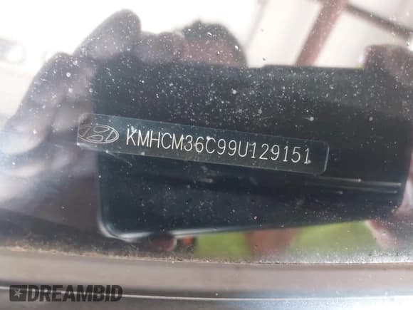 ✅ 2009 Hyundai Accent GS • VIN: KMHCM36C99U129151 • Лот: 43006667. Опубликован ранее на IAAI с пробегом 99 806 миль. Бесплатный доступ к архиву аукционных продаж из США и подробный отчёт об истории автомобиля на DreamBid. Изображение 9.