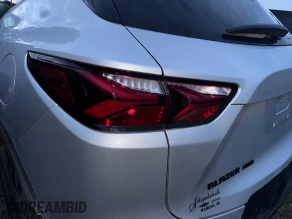 ✅ 2022 Chevrolet Blazer RS • VIN: 3GNKBKRS6NS129628 • Lot: 67400795. Listed on Copart with Not provided. Free auction sales archive from the USA and detailed vehicle history report at DreamBid. Image 4.