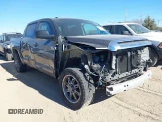 ✅ 2018 Toyota Tundra SR5 • VIN: 5TFEM5F10JX133762 • Lot: 41411166. Listed on IAAI with 80,310 mi. Free auction sales archive from the USA and detailed vehicle history report at DreamBid. Image 1.