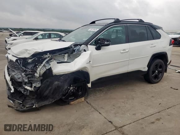 ✅ 2021 Toyota RAV4 Hybrid XSE • VIN: 4T3E6RFVXMU043452 • Lot: 55076405. Listed on Copart with 86,516 mi. Free auction sales archive from the USA and detailed vehicle history report at DreamBid. Image 1.
