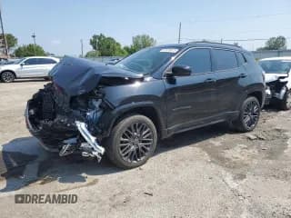 ✅ 2022 Jeep Compass High Altitude • VIN: 3C4NJDCB1NT148059 • Lot: 67678875. Listed on Copart with 48,911 mi. Free auction sales archive from the USA and detailed vehicle history report at DreamBid. Image 1.