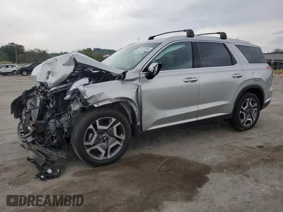 2023 Hyundai Palisade Limited с VIN KM8R54GE3PU634631, выставлен на аукционе Copart как лот 71237554 с пробегом 7 856 миль миль и Списание • Salvage title. История ставок и продаж доступна на DreamBid. Изображение 1.