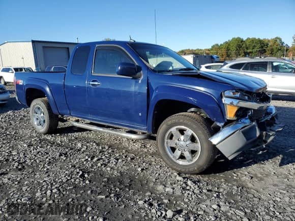 2009 Chevrolet Colorado 2LT with VIN 1GCDT19E598101580, listed as a Copart auction lot 86521325 with 180,763 mi miles and Salvage title. Bid and sale history available at DreamBid. Image 4.