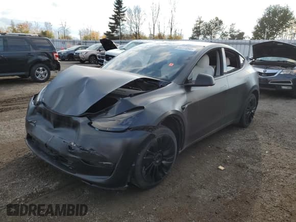 ✅ 2021 Tesla Model Y Standard Range • VIN: 5YJYGDED8MF124655 • Lot: 85175845. Listed on Copart with Not provided. Free auction sales archive from the USA and detailed vehicle history report at DreamBid. Image 1.