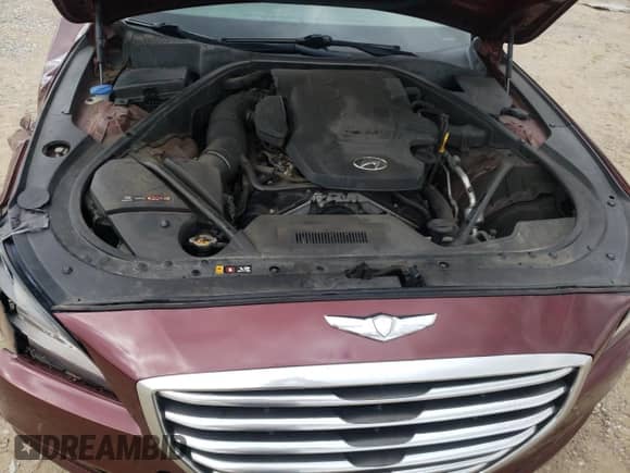 2015 Hyundai Genesis 3.8L z VIN KMHGN4JE5FU014135, wystawiony jako Copart lot #81644424 z przebiegiem 97 729 mil mil oraz Szkoda całkowita • Salvage title. Historia ofert i sprzedaży dostępna na DreamBid. Obrazek 12.