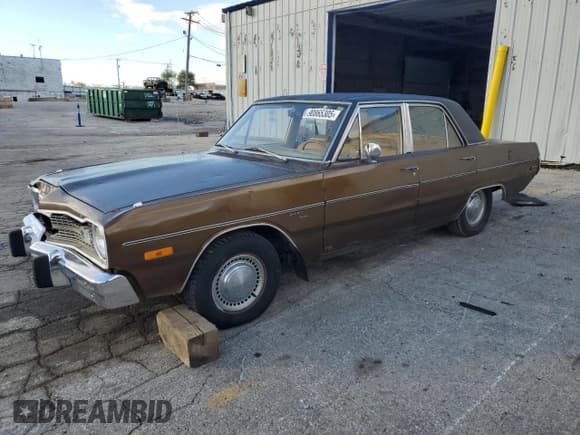 ✅ 1973 Dodge Dart • VIN: LH41C3R307099 • Лот: 90865305. Опубликован ранее на Copart с пробегом 96 562 миль. Бесплатный доступ к архиву аукционных продаж из США и подробный отчёт об истории автомобиля на DreamBid. Изображение 1.