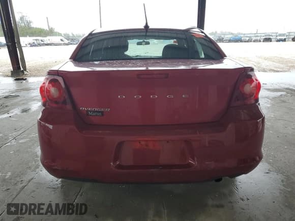 ✅ 2013 Dodge Avenger SE • VIN: 1C3CDZAB1DN753443 • Lot: 58968045. Listed on Copart with 164,879 mi. Free auction sales archive from the USA and detailed vehicle history report at DreamBid. Image 6.