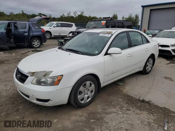 2008 Hyundai Sonata GLS with VIN 5NPET46C28H399854, listed as a Copart auction lot 72465774 with 203,548 mi miles and Clean title. Bid and sale history available at DreamBid. Image 1.
