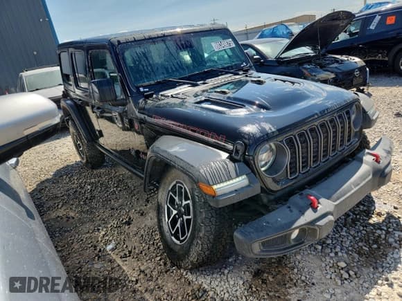 ✅ 2025 Jeep Wrangler Rubicon • VIN: 1C4PJXFNXSW560387 • Lot: 80349875. Listed on Copart with 5,462 mi. Free auction sales archive from the USA and detailed vehicle history report at DreamBid. Image 4.