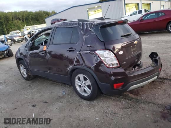 2021 Chevrolet Trax LT z VIN KL7CJLSB3MB328773, wystawiony jako Copart lot #85601425 z przebiegiem 47 541 mil mil oraz Szkoda całkowita • Salvage title. Historia ofert i sprzedaży dostępna na DreamBid. Obrazek 2.