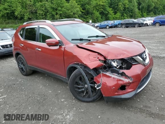 ✅ 2015 Nissan Rogue SL • VIN: 5N1AT2MV5FC795370 • Lot: 58754825. Listed on Copart with 176,512 mi. Free auction sales archive from the USA and detailed vehicle history report at DreamBid. Image 4.