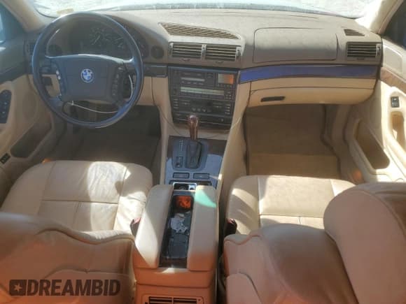 ✅ 1997 BMW 7 Series 740iL • VIN: WBAGJ832XVDM00233 • Lot: 87192565. Listed on Copart with 281,000 mi. Free auction sales archive from the USA and detailed vehicle history report at DreamBid. Image 8.