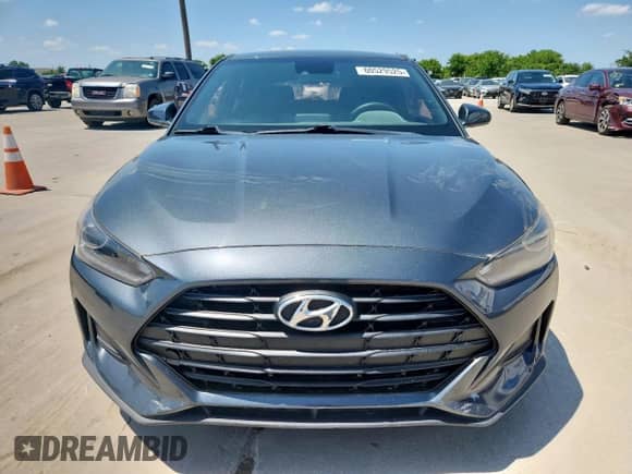 2020 Hyundai Veloster Premium z VIN KMHTG6AF3LU021562, wystawiony jako Copart lot #60529525 z przebiegiem 15 167 mil mil oraz Szkoda całkowita • Salvage title. Historia ofert i sprzedaży dostępna na DreamBid. Obrazek 5.