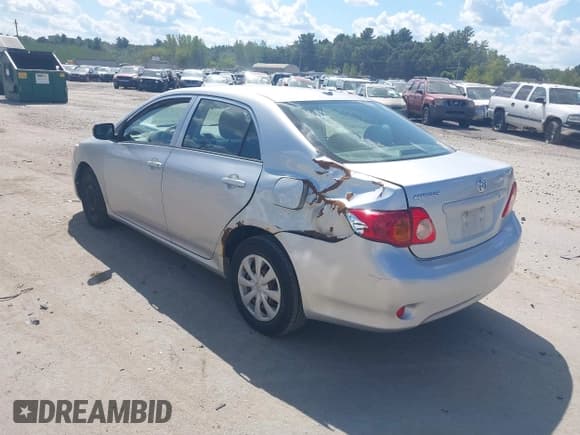 ✅ 2009 Toyota Corolla • VIN: JTDBL40E39J036615 • Lot: 43125388. Listed on IAAI with 231,292 mi. Free auction sales archive from the USA and detailed vehicle history report at DreamBid. Image 3.