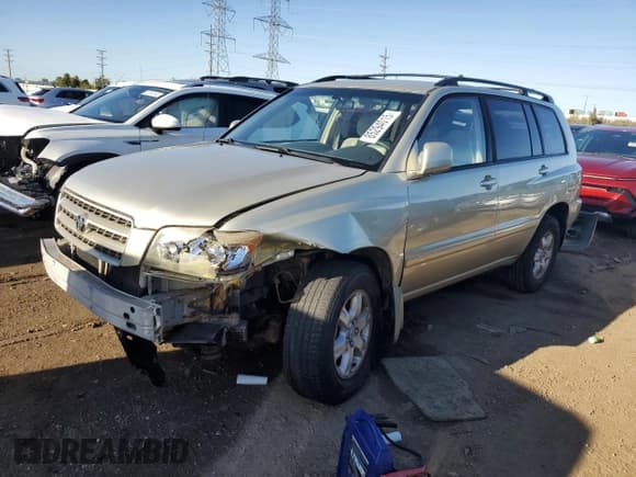 ✅ 2003 Toyota Highlander Limited • VIN: JTEHF21A530121207 • Lot: 85294015. Listed on Copart with 222,534 mi. Free auction sales archive from the USA and detailed vehicle history report at DreamBid. Image 1.