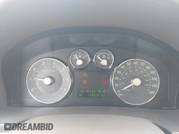 ✅ 2008 Mercury Milan Premier • VIN: 3MEHM08198R619405 • Lot: 43265254. Wystawiony na IAAI z przebiegiem 198 676 mil. Bezpłatny archiwum sprzedaży aukcyjnych z USA i szczegółowy raport historii pojazdu na DreamBid. Zdjęcie 7.