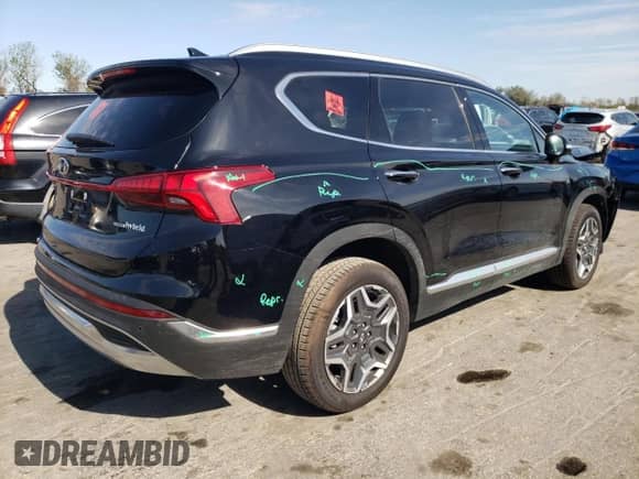 2022 Hyundai Santa Fe SEL Premium z VIN KM8S3DA11NU050903, wystawiony jako Copart lot #38898413 z przebiegiem 4 475 mil mil oraz . Historia ofert i sprzedaży dostępna na DreamBid. Obrazek 3.