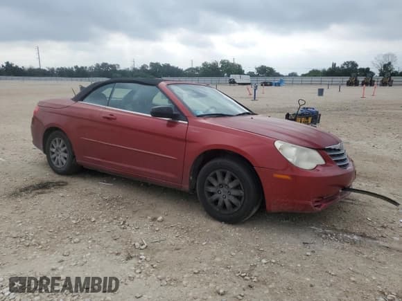 ✅ 2008 Chrysler Sebring LX • VIN: 1C3LC45K28N209586 • Lot: 55139275. Listed on Copart with 126,163 mi. Free auction sales archive from the USA and detailed vehicle history report at DreamBid. Image 4.