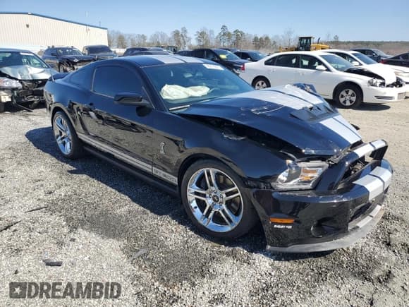 ✅ 2010 Ford Mustang GT500 • VIN: 1ZVBP8JS0A5109000 • Лот: 46878285. Опубликован ранее на Copart с пробегом 41 520 миль. Бесплатный доступ к архиву аукционных продаж из США и подробный отчёт об истории автомобиля на DreamBid. Изображение 4.