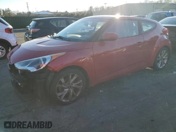 ✅ 2016 Hyundai Veloster • VIN: KMHTC6AD6GU292793 • Lot: 84674494. Listed on Copart with 119,690 mi. Free auction sales archive from the USA and detailed vehicle history report at DreamBid. Image 1.