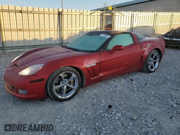 ✅ 2010 Chevrolet Corvette Grand Sport 3LT • VIN: 1G1YS2DW3A5101716 • Lot: 75716624. Listed on Copart with 48,822 mi. Free auction sales archive from the USA and detailed vehicle history report at DreamBid. Image 1.